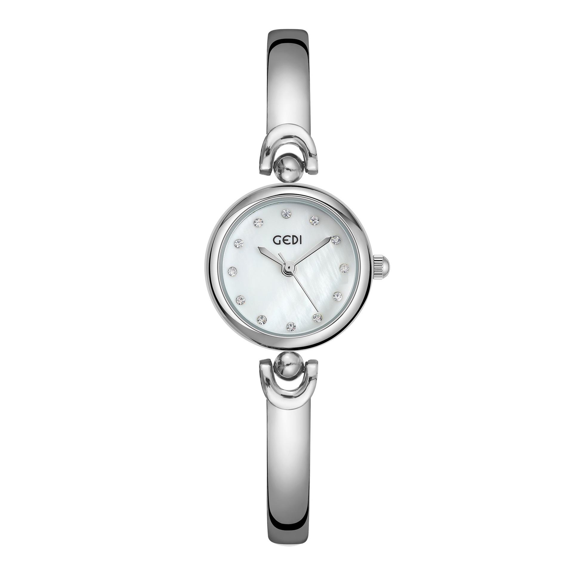 

Gedi Elegant Korean Style Round Dial Bracelet Quartz Watch