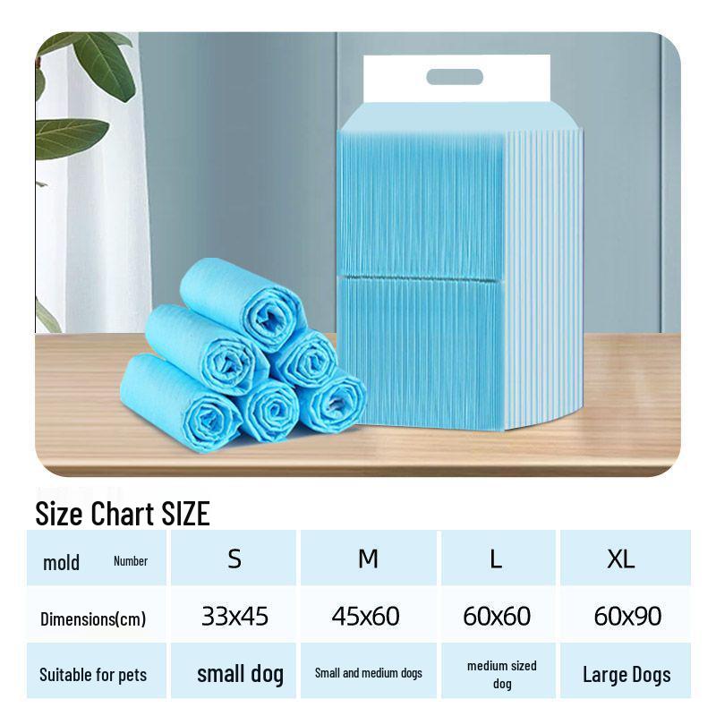 Pet Absorbent and Deodorizing Pads for Dogs, Cats, and Rabbits