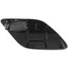 Tapa del lavafaros izquierdo negra para VW Golf PLUS 09-14, color negro.