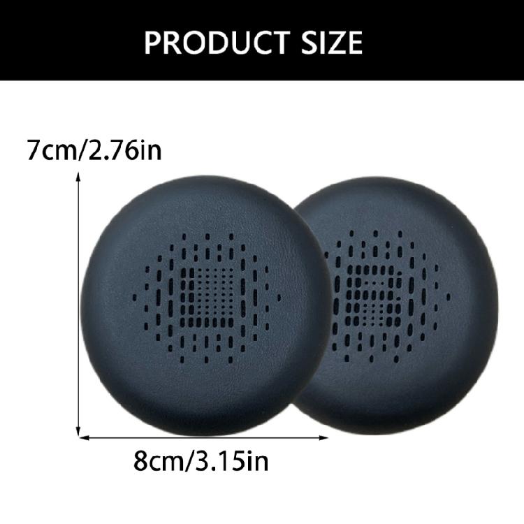 Soft Protein Leather Earpads Ear Pad Headphones Sponges Cushions Cover for WL5024 Headsets