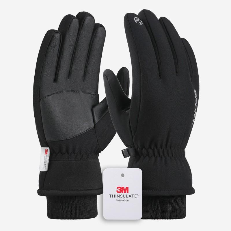 Winter Warm Ski Gloves Men Outdoor Cycling Touchscreen Non-slip Windproof Waterproof
