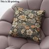 Vintage Floral Print Throw Pillow Covers Pattern Cushion Cover Suitable for Sofa Bedroom Car Pillow Cover