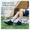 [Jollywalk] Sneaker-like Rain Boots, Short, Waterproof, Lightweight, Non-slip, Neoprene, Easy to Put On and Take Off, Unisex, Sizes 23-28cm