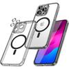 Coque de protection pour iPhone 15 Plus - BOOLING - Transparent - Antichoc - Ultra slim - Cercle Magnétique