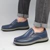 Luxury Men's Shoes Quality Cow Leather Casual Shoes Classic Slip on Loafers Comfort Driving Shoes Men Business Leather Footwear