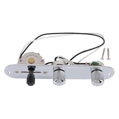 Electric Guitar Circuit Board 3 Way Control Assembly Metal Replacement with 2 Screws