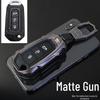 B Foldable Three-key Matte Gun + Phantom Gun Buckle