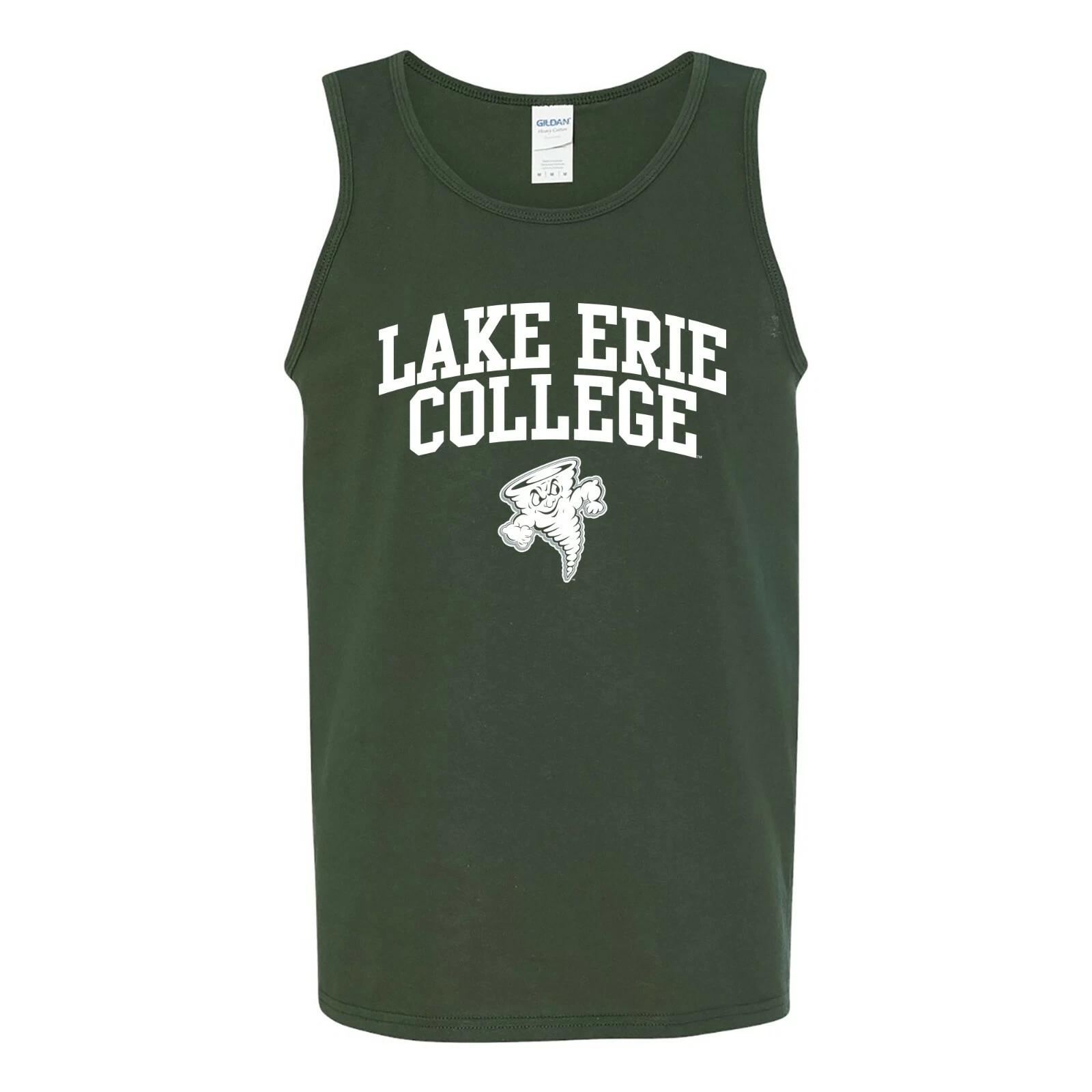 Lake Erie Storm Arch Logo Tank Top - Forest L