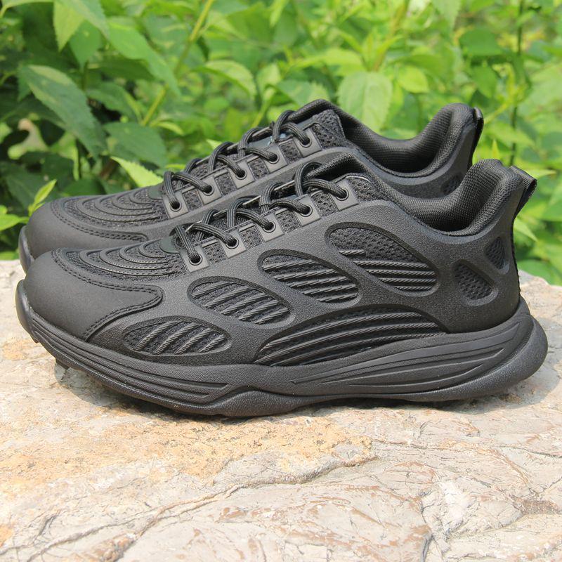 

Мужские ретро легкие нескользящие тренировочные кроссовки для улицы на весну 44 чёрный