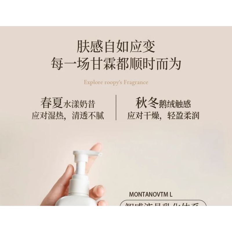 Roopy - Poetic Series Floral Plant Essential Oil Fragrant Body Lotion - Nobodys Rose