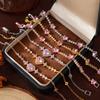 Fashion Style Butterfly Love Diamond Bracelet Butterfly Styling Light Luxury Hand Jewelry