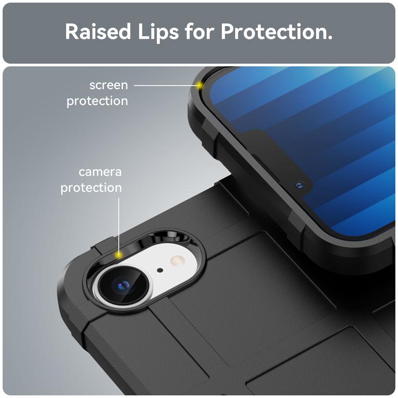Shockproof Phone Case For iPhone 16e Anti-knock Soft TPU Slim Full Back Case For iPhone 16e Cover For iPhone 16e Case 6.1 Inch
