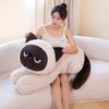 120cm Giant Kawaii White Lying Cat Plush Toys Cute Soft Simulated Cat Plushie Dolls Pillow Stuffed Animal Lovely Birthday Gift
