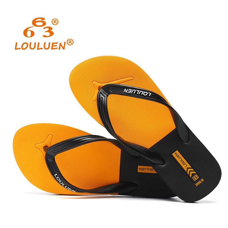 Summer flip-flops men's sandals non-slip casual beach shoes men's slippers wear cool slippers