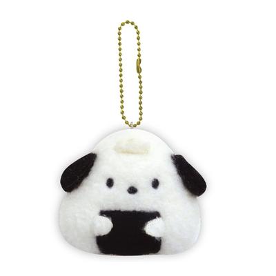 Sanrio karaktärer (Onigiri-serien) Kulkedja maskot Pochacco SAON-BM-PC H6,5 x B7,4 x D3 cm