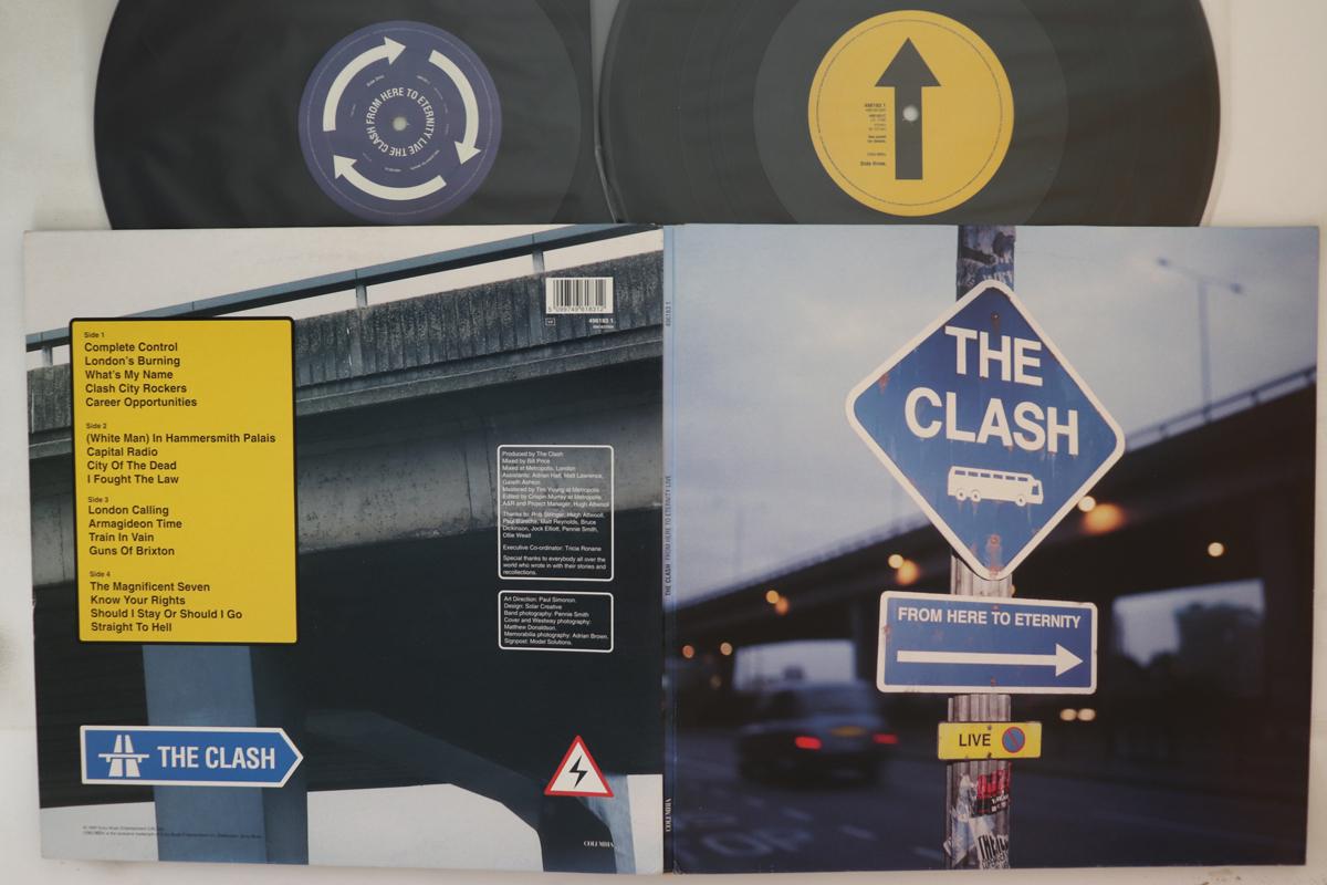 

LP Record CLASH - From Here To Eternity 4961831 COLUMBIA 1999 Europe Rock Used