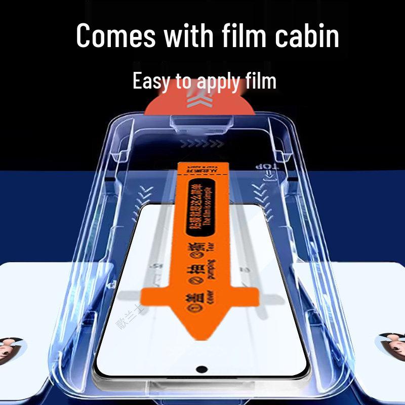 Xiaomi 17T Pro Anti-Fingerprint Privacy Screen Protector for Dust-Free Compartments