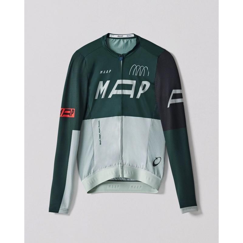 Mens Womens Performance Cycling Jersey Long Sleeve Quick Dry Fit Road Mountain Bike Riding