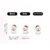 Calendario dell'Avvento di Natale per Cane Maltipoo con Cucciolo Carino Countdown Festivo Acrilico Regalo per Amanti dei Cani