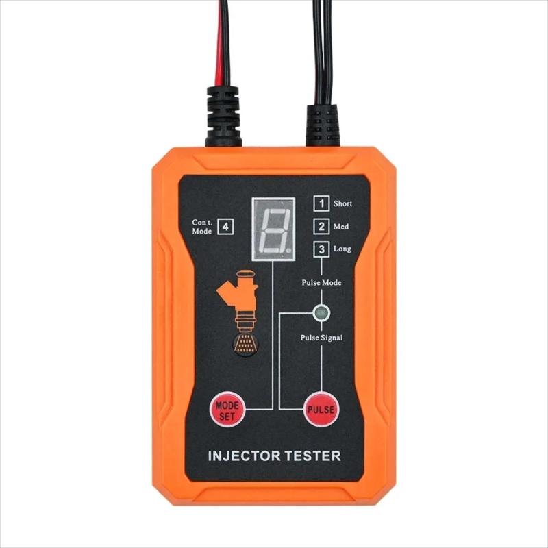Automotive Oil Injector Diagnostic Equipment 8 Pulse Modes 4 Wire Double Channel Injector for Car Diagnosis Cleaning Tool