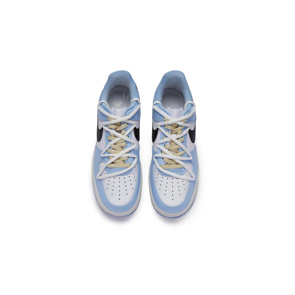 Nike Air Force 1 Low 811 Manufacturing Slip Resistant Low Top Skateboard Shoes GS Blue White DH2920-111(Team80-)