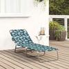 Foldable Sun Lounger Multicolor 188 x 57 x 86.5 cm Polyester
