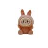 10pcs Mini Labubu Sitting Party Car Decoration Accessories Bubble Mart Cute Grain Decoration Plush Doll Pullcloth Doll