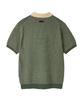 BROMPTON LONDON Collar Sweater - Khaki (P262Mkt130)