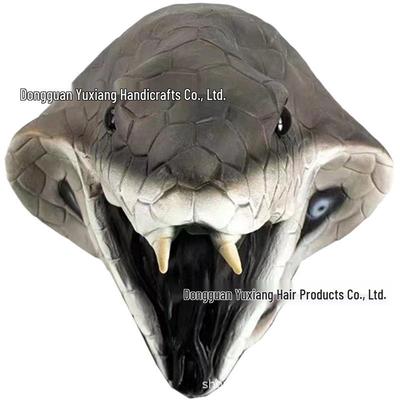 Halloween Cobra Snake Mask for Scary Pranks and Horror Parties