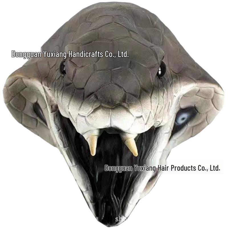 

Halloween Cobra Snake Mask for Scary Pranks and Horror Parties