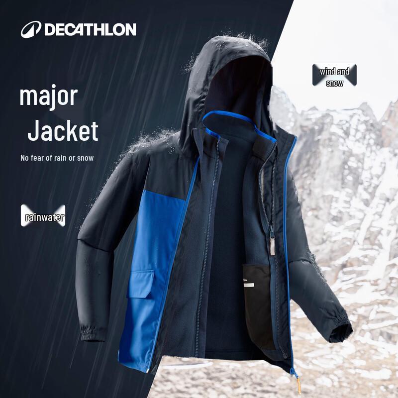 Decathlon NH100 Kids' 3-in-1 Winter Hiking Jacket