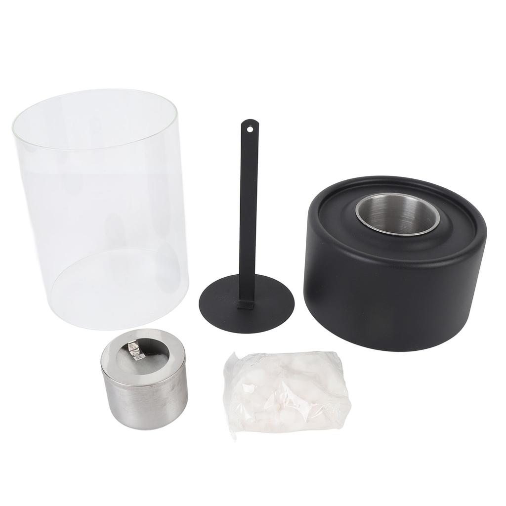 Tischkamin Tragbar Rauchfrei Innen Außen Tischkamin Mittelstück für Zuhause Weiß