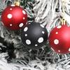 Christmas Balls 6 Pieces Party Pendant 2.36 Inch Shatterproof Ball Christmas Decorations For Winter Holiday Indoor Window Home