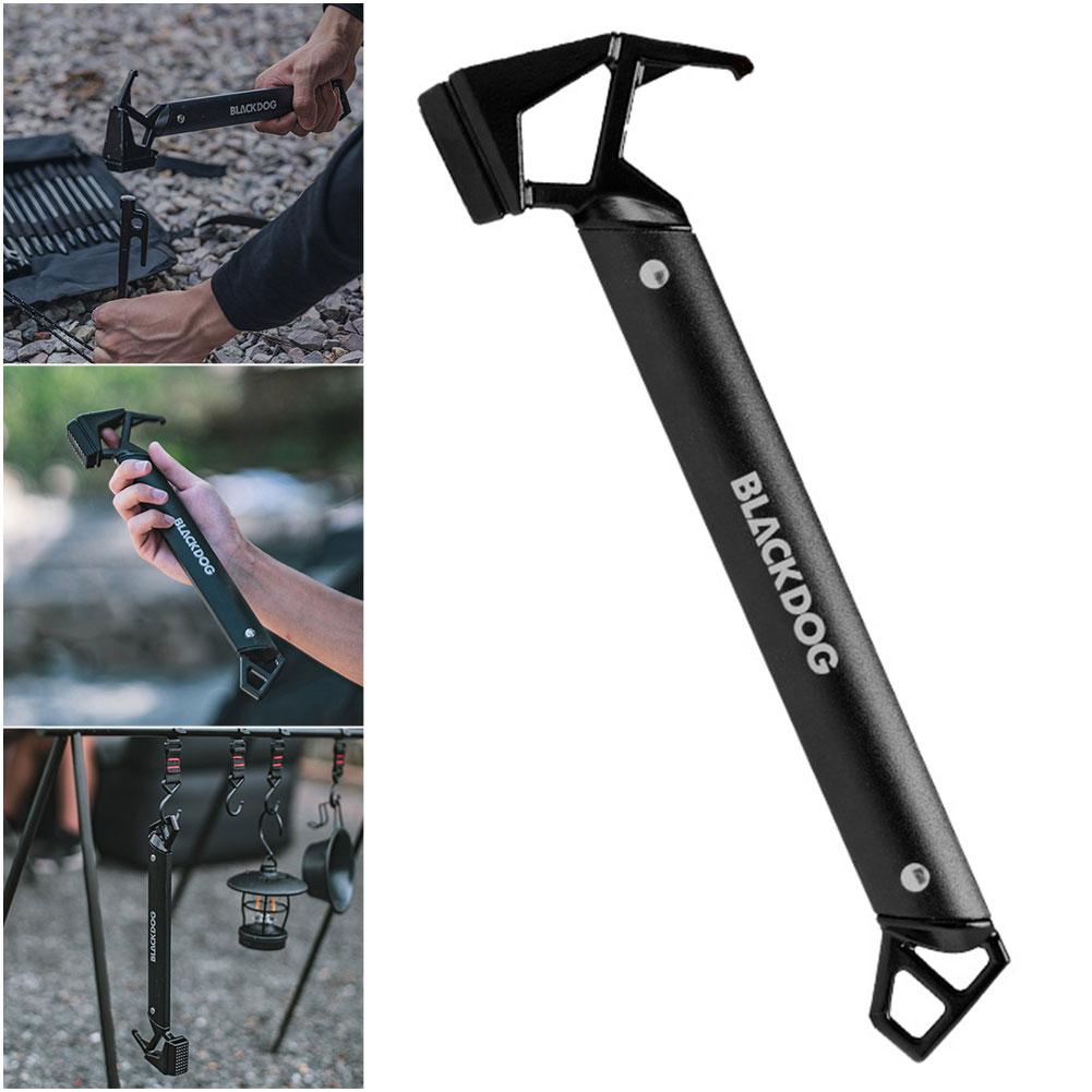 Outdoor Camping Hammer Non-Slip Camping Tent Ground Peg Hammer Outdoor Tent Ground Nail Hammer for Hiking Camping Gardening China Mainland