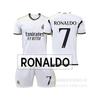 23-24 Neues Real Madrid Heim Kinder Erwachsenen Fußballtrikot-7 RONALDO-20# 7 RONALDO 20#. Fußballtrikot.