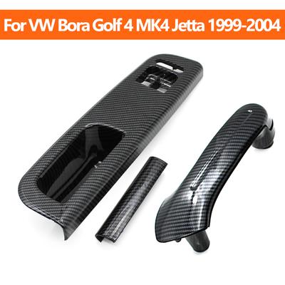 LHD Car Window Switch Cover Panel Door Pull Grab Handle Replacement For Volkswagon VW Bora Golf 4 MK4 Jetta 1999-2004