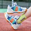 Kids Badminton Shoes Boys Girls Lightweight Cushioned Sports Sneakers Tennis Table Training