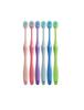 Pack of to Wide 2 Brushes x 6 Invented by Toothbrush Craftsman Ichiro Tanabe [Value 6] LT-55 "Easy Clean" Toothbrush, (Regular), Packs,