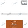 ABS Tesla Rear End Label MODEL/3 Car Logo Rear Letter Sticker Electroplated Car Logo Accessories For MODEL 3 MODEL S X Modified NH0