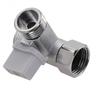 Superior Sealing Angle T Adapter Tee Stop Valve Zinc Alloy Valve Versatile Usage