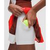 Lullulemon Coat Champ Pleated High-Rise Tennis Skirt Wht Crye Cach