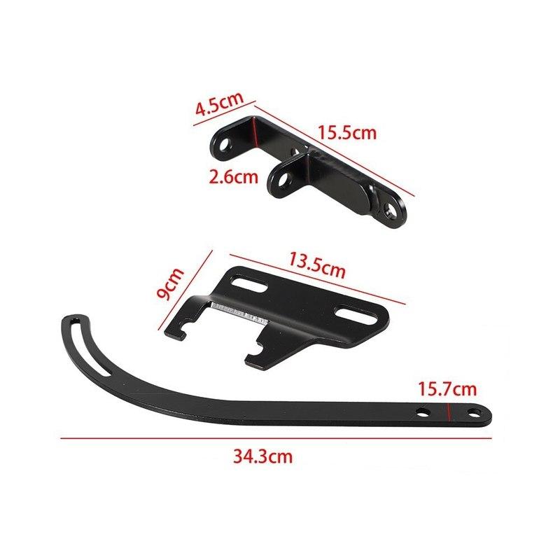 High Quality Alternator Bracket for Small Block Chevy SWP SBC 283 305 327 350 Short Water Pump Drivers Side Black