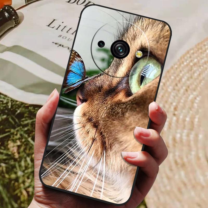 Fundas Para Oukitel C59 Pro Funda Blanda Estampado de Gato Lindo Funda de Silicona para Oukitel C59 Pro Funda Oukitel C59Pro Funda Protectora Completa