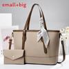 Pu Leather Large Tote Bag For Women With Zipper Pocket And Inner Compartments For Daily Commuting