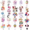 50-Pack Creative Festival Balloons Cartoon Stickers for DIY Phone Cases & Laptops