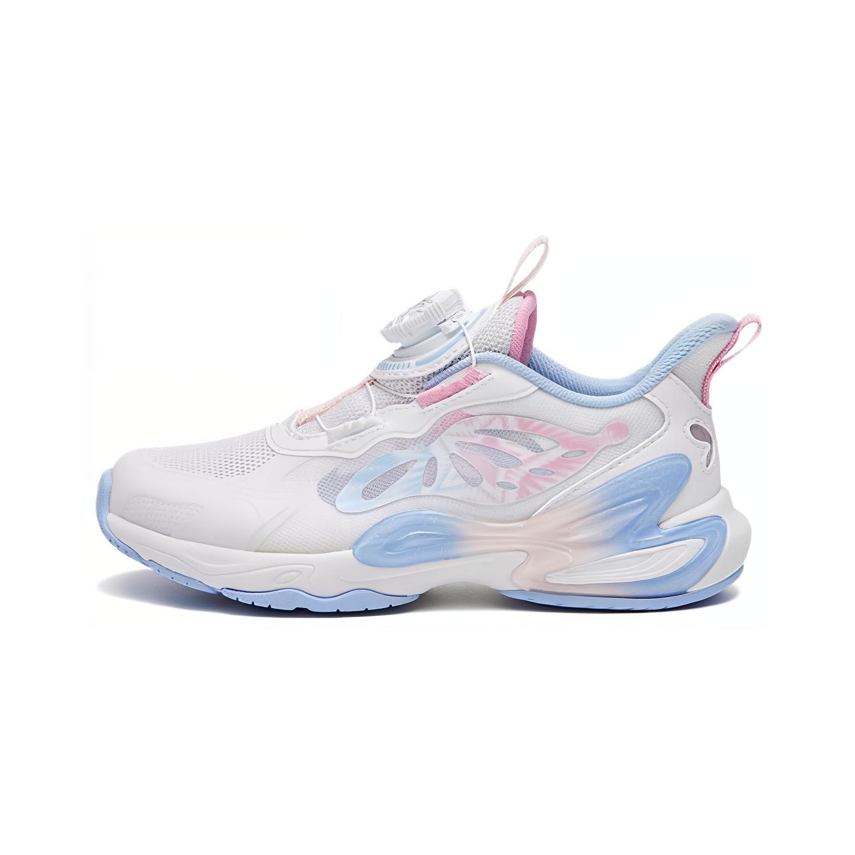 

Anta Antiskid Wear-Resistant Casual Shoes Kids sneaker White Blue Pink 322329927-5 28