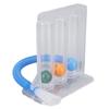 Appareil d'exercice respiratoire à ballon soufflant, 3 balles colorées, filtre inférieur, appareil d'entraînement de la capacité pulmonaire