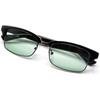 Sunglasses for Men and UV Fashion Lenses [MERRY PLEASURE] Women, Protection, Glasses, Browline, Semi-Tinted