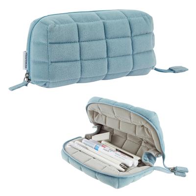 KOKUYO Pen Case Pencil Case Mokoko Fluffy Mokomoko Blue F-VBF290B