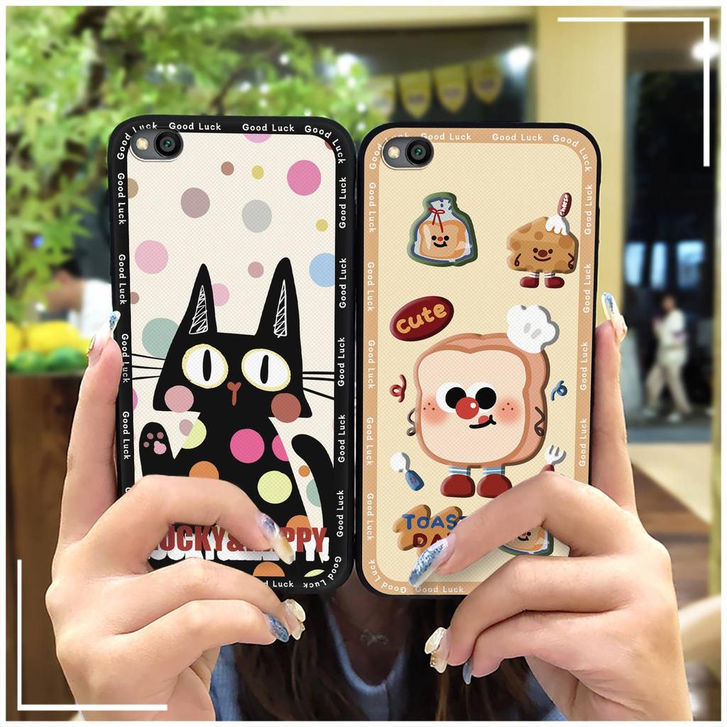 Cartoon Full Wrap Phone Case For Xiaomi Redmi GO Cute Protective Shockproof Silicone Graffiti Anti-knock Dirt-resistant